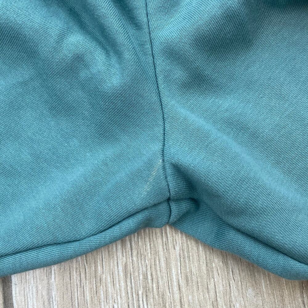 Natural Life Quinn Sweatpants S Teal Boho Sun Rainbow Vintage Floral Jogger - Picture 6 of 12